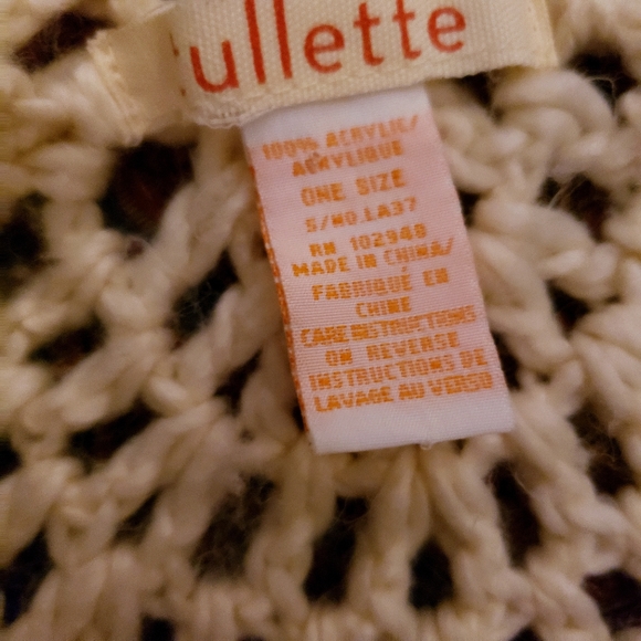 Hooded Crochet Shawl - Picture 4 of 4